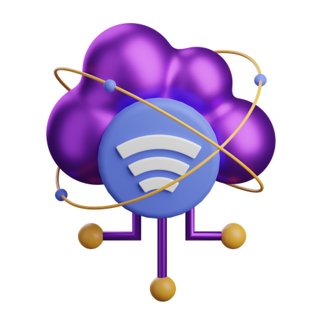 Internet der Dinge (IOT)  3D Icon