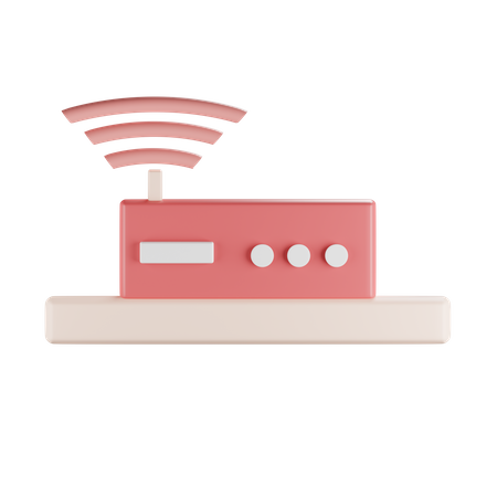 Internet Device  3D Icon