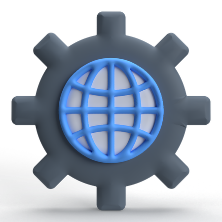 Interneteinstellungen  3D Icon