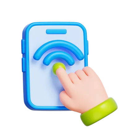 인터넷 로그인  3D Icon