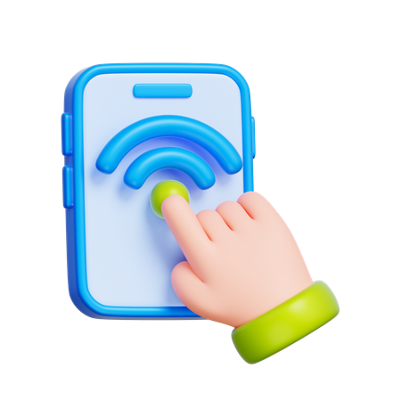 Internet Login  3D Icon
