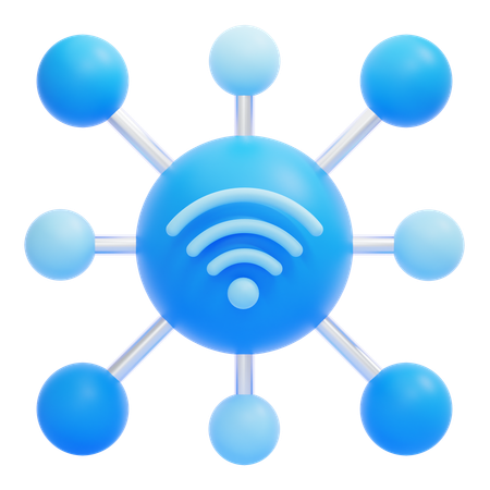 Internet of Things  3D Icon