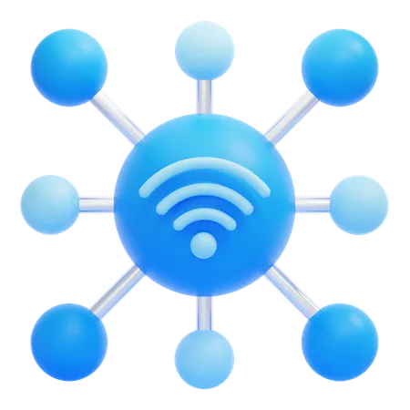 Internet of Things  3D Icon