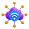 internet of things 3d logos