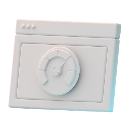 Internet Performance  3D Icon