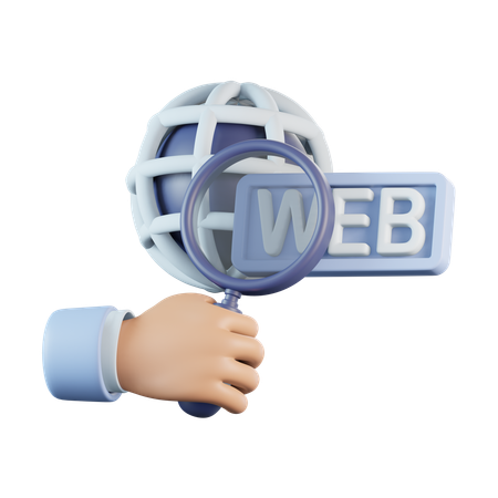 Internet Seacrh  3D Icon