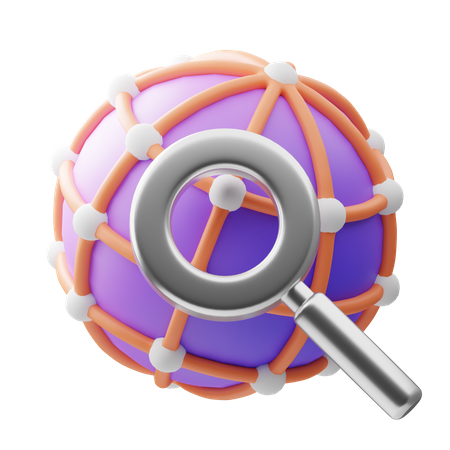 Internet Search  3D Icon