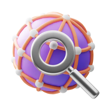 Internet Search  3D Icon