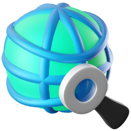 Internet Search  3D Icon