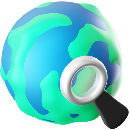 Internet Search  3D Icon