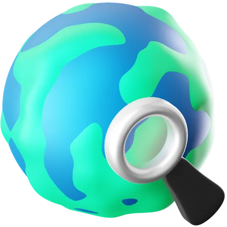 Internet Search  3D Icon