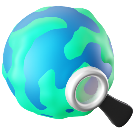 Internet Search  3D Icon