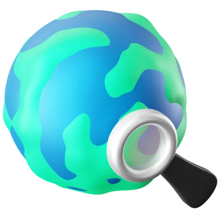 Internet Search  3D Icon