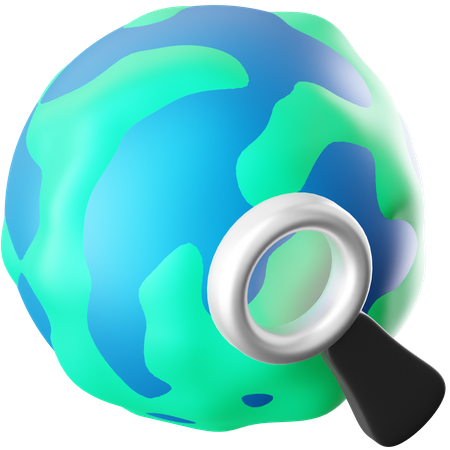 Internet Search 3D Icon