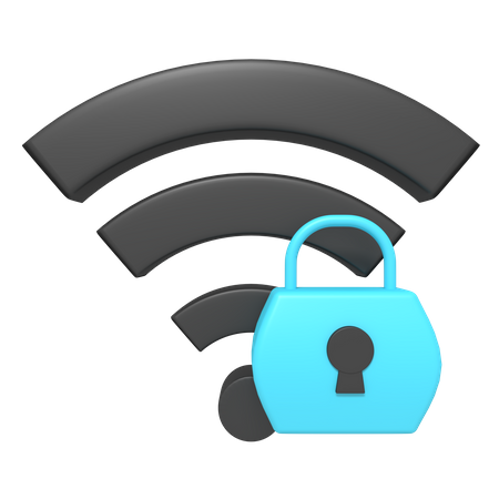 Internet Security  3D Icon