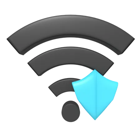 Internet Security  3D Icon