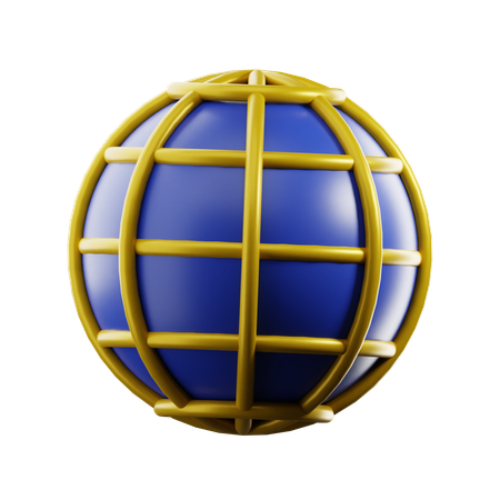 Internet Security  3D Icon