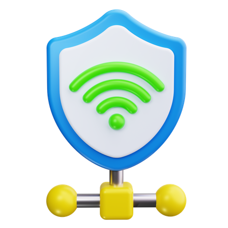 Internet Security  3D Icon