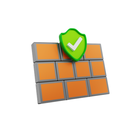 Internet Security  3D Icon