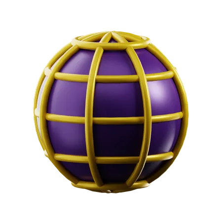 Segurança da Internet  3D Icon