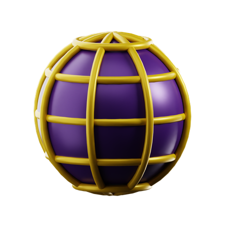 Segurança da Internet  3D Icon