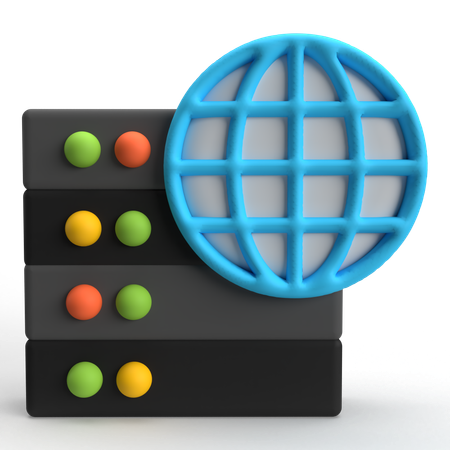 Internetserver  3D Icon