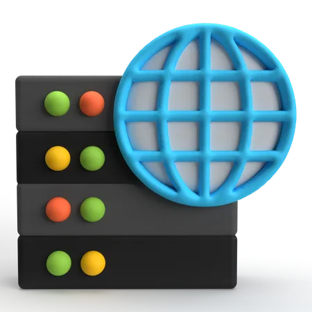 Internetserver  3D Icon