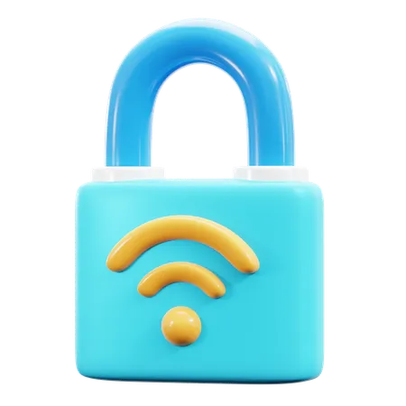 Internet sicherheit  3D Icon