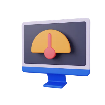 Internet Speed  3D Icon