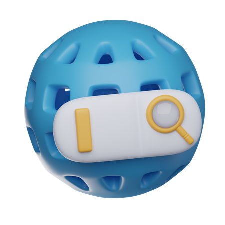 Internetsuche  3D Icon