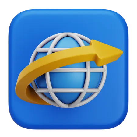 Internet-Browser  3D Icon