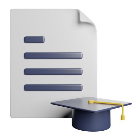 Internship  3D Icon