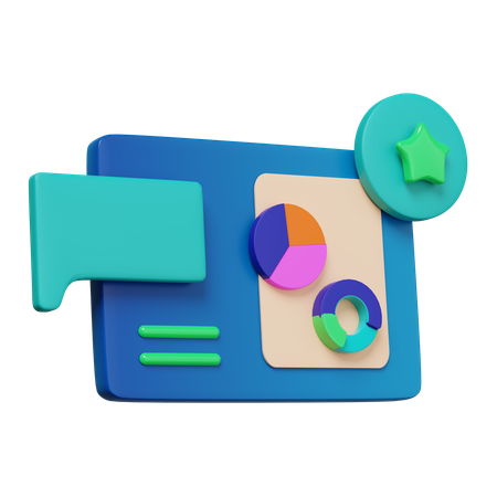 Interpretación de datos  3D Icon