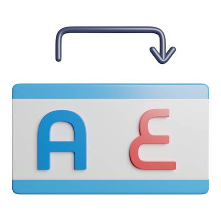 Interpreter Translator Language  3D Icon