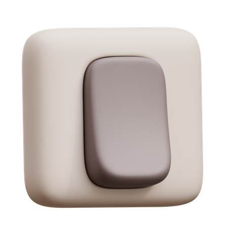 Interrupteur d'éclairage  3D Icon