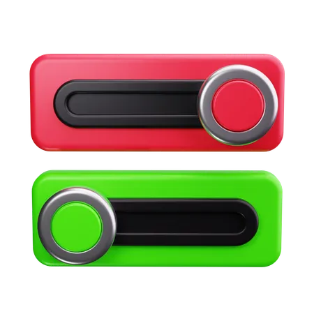 Interruptor  3D Icon