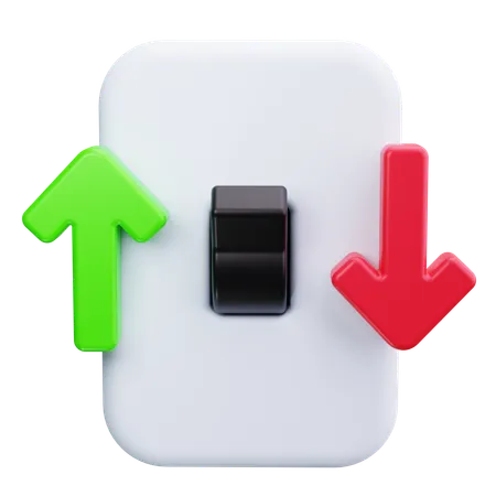 Interruptor  3D Icon