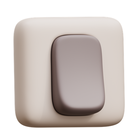 Interruptor de luz  3D Icon