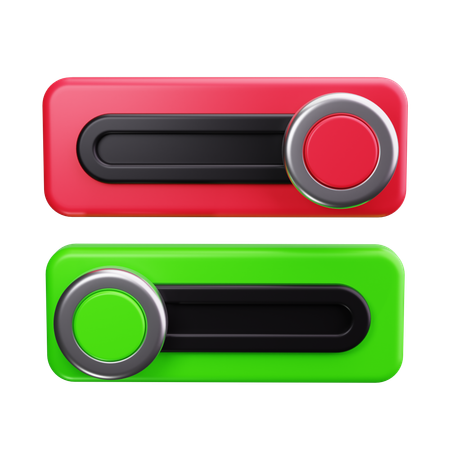 Interruptor de palanca  3D Icon