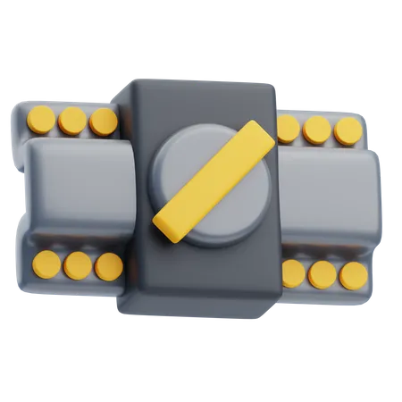 Interruptor de transferencia  3D Icon