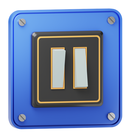 Interruptor eléctrico  3D Icon