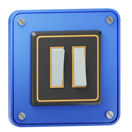 Interruptor eléctrico  3D Icon