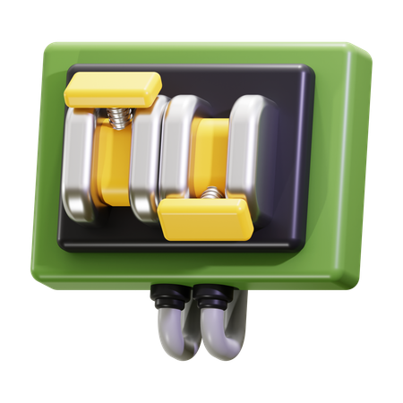 Interruptor eléctrico  3D Icon