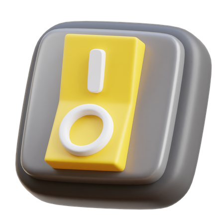 Interruptor eléctrico  3D Icon