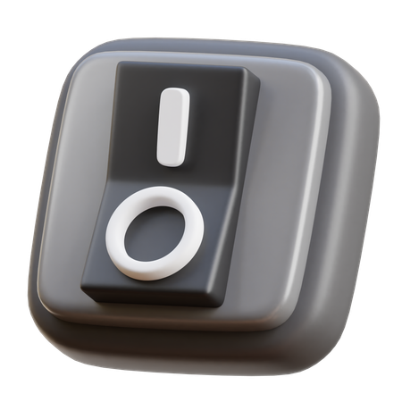 Interruptor eléctrico  3D Icon