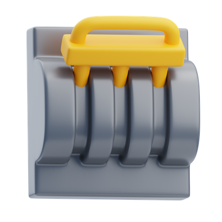 Interruptor mcb  3D Icon