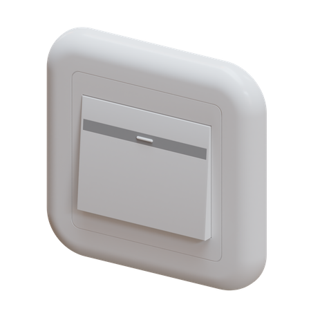 Interruptor único  3D Icon
