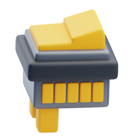 Interruptor único  3D Icon