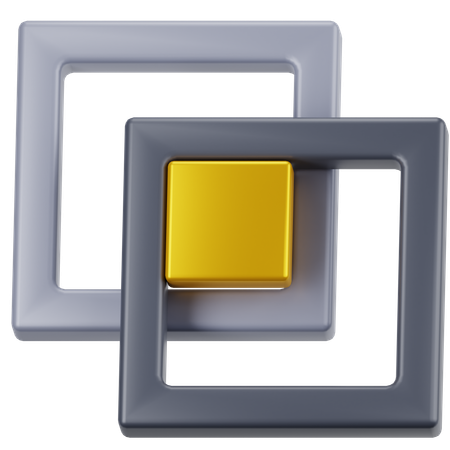 交差する  3D Icon