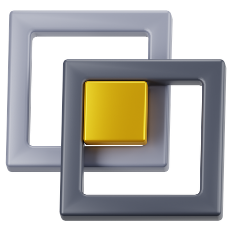 Intersect  3D Icon